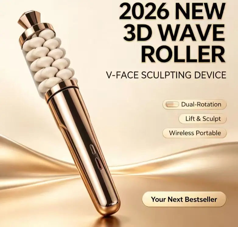 Facial & Neck Lifting Sculpting Massage Stick – Skin Tightening Beauty Massager Tool with Lithium Battery