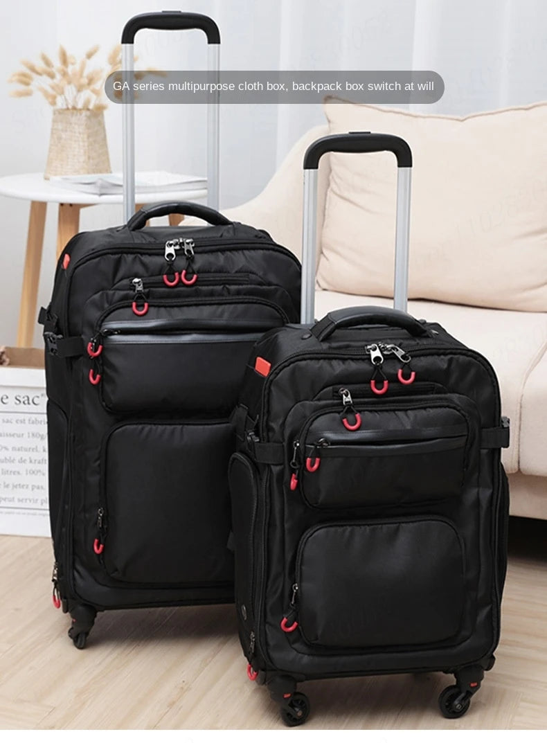 Wheeled Laptop Backpack – Waterproof Cabin Travel Bag