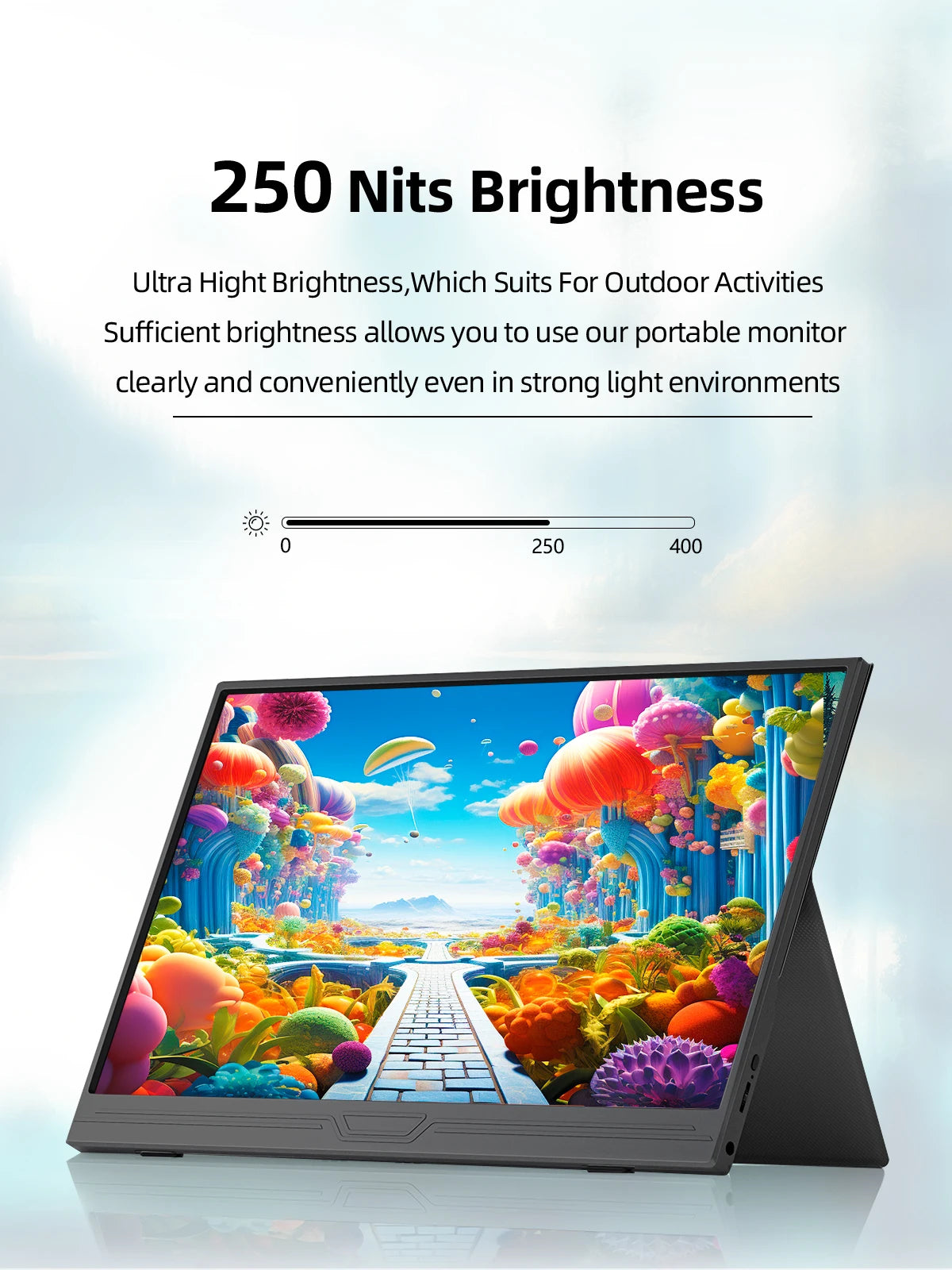 15.6-Inch Portable Touchscreen Monitor – Full HD IPS