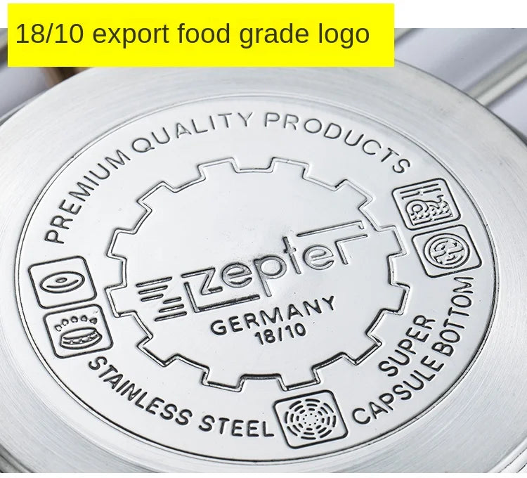 Stainless Steel Soup Pots – Induction & Steamer Options