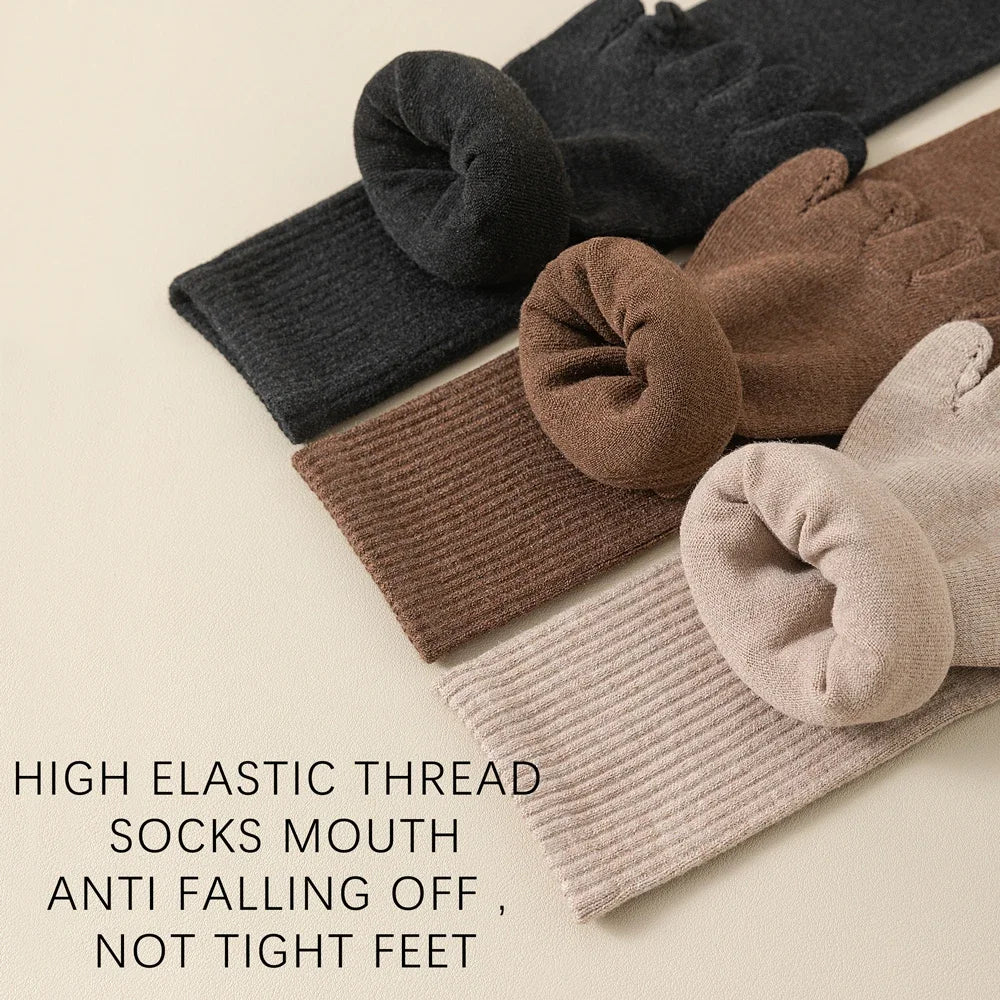 Men's Wool-Blend Five-Toe Socks