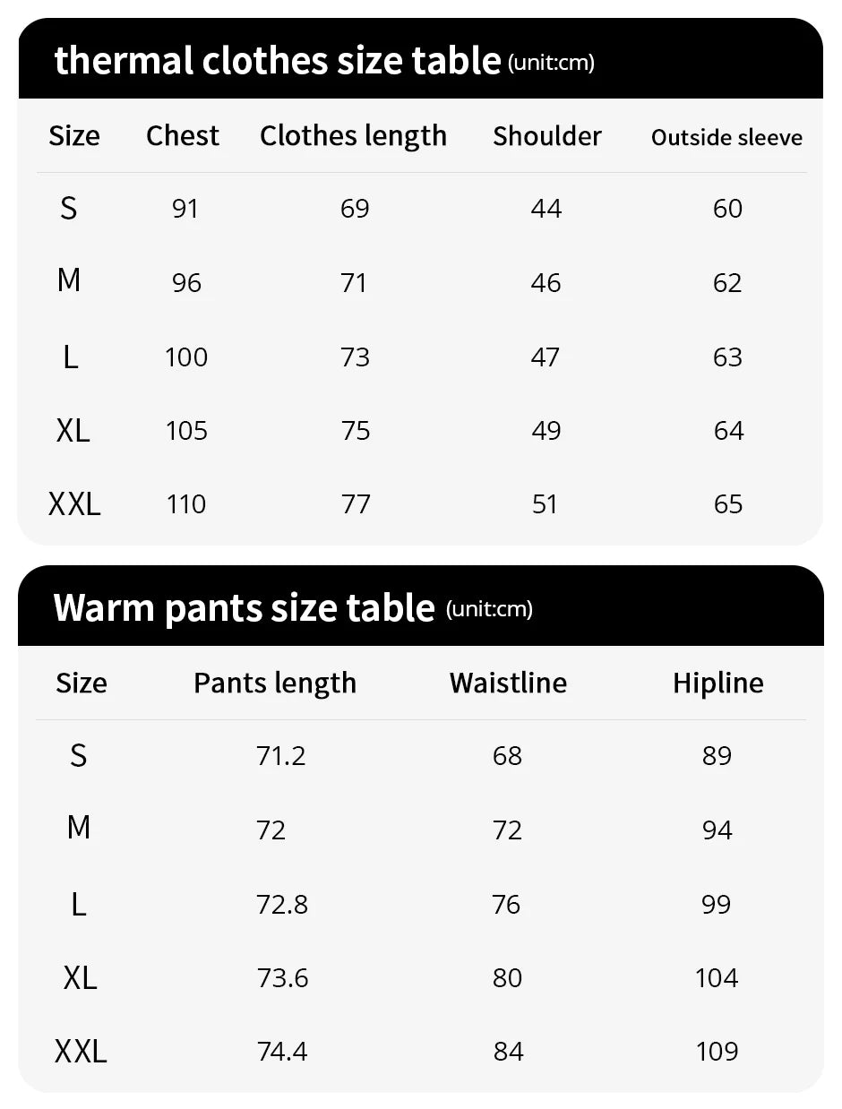 Men's Printed Thermal Underwear Set – 2-Piece Round Neck Sports Suit