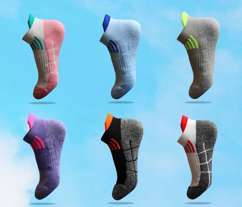 Women's Sports Socks – Breathable Cotton-Nylon Knit