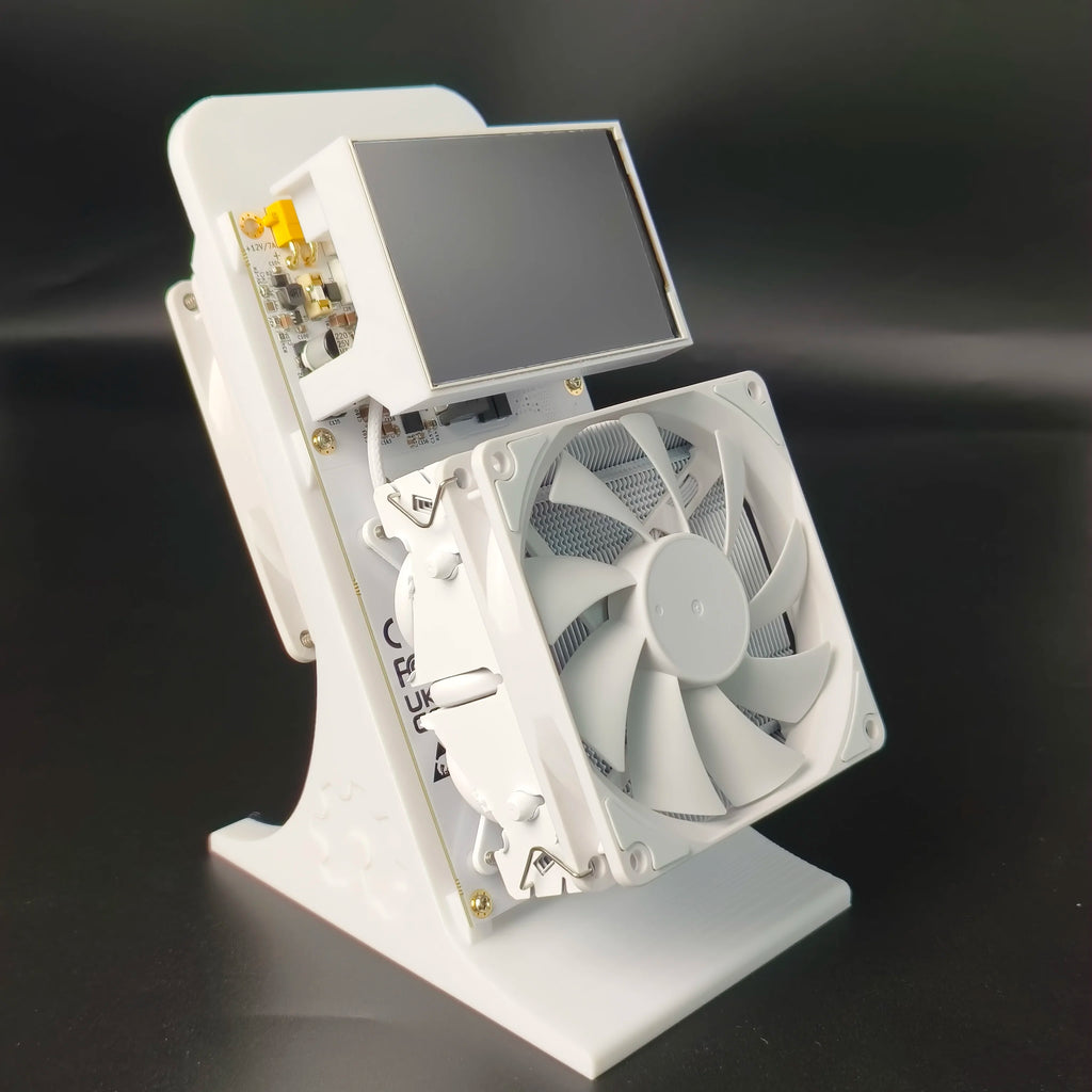 NerdQaxe++ Rev6.1 Bitcoin Miner – 6TH/s, 100W, 2.4G WiFi, SHA-256 Open-Source ASIC
