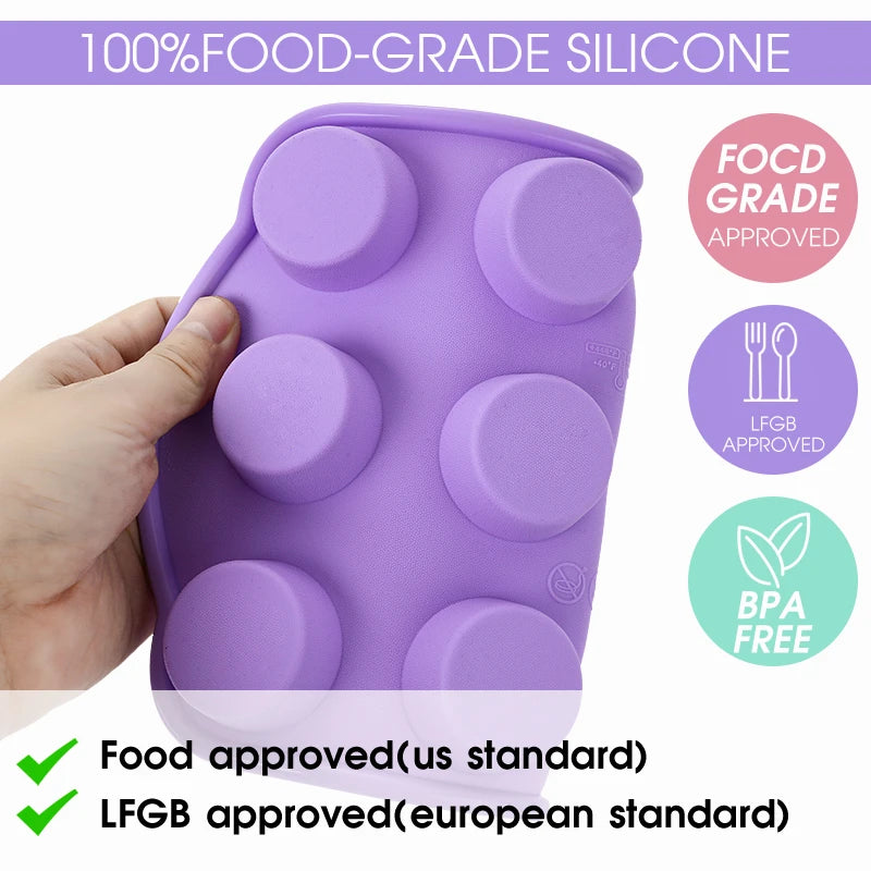 Pink Silicone Bakeware – Cake, Muffin & Loaf Molds