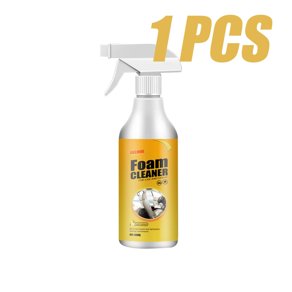 Multi-Purpose Foam Cleaning Spray – Car Interior & Home Surface Cleaner Maintenance Wash