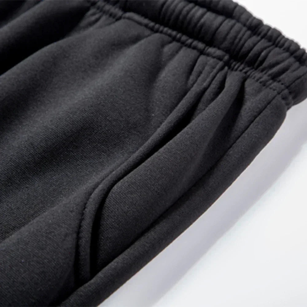 Men's Letter Print Hoodie & Long Pants Set – Spring Autumn Winter Warm Sport Tracksuit