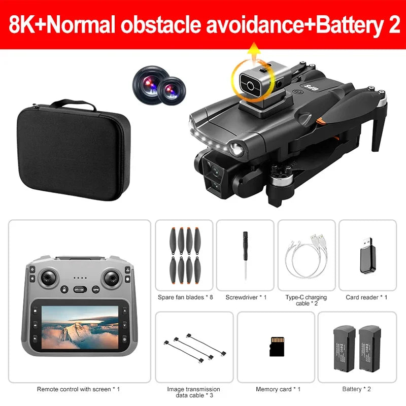 V198MAX GPS Drone with Screen Remote & Camera