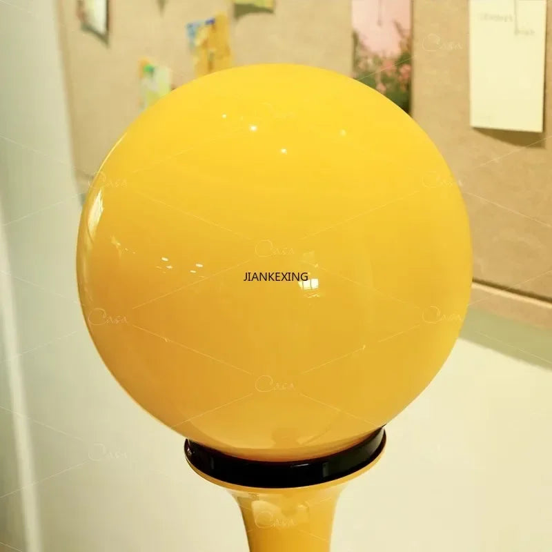 Colorful Floor Lamp – Memphis-Inspired Globe Design