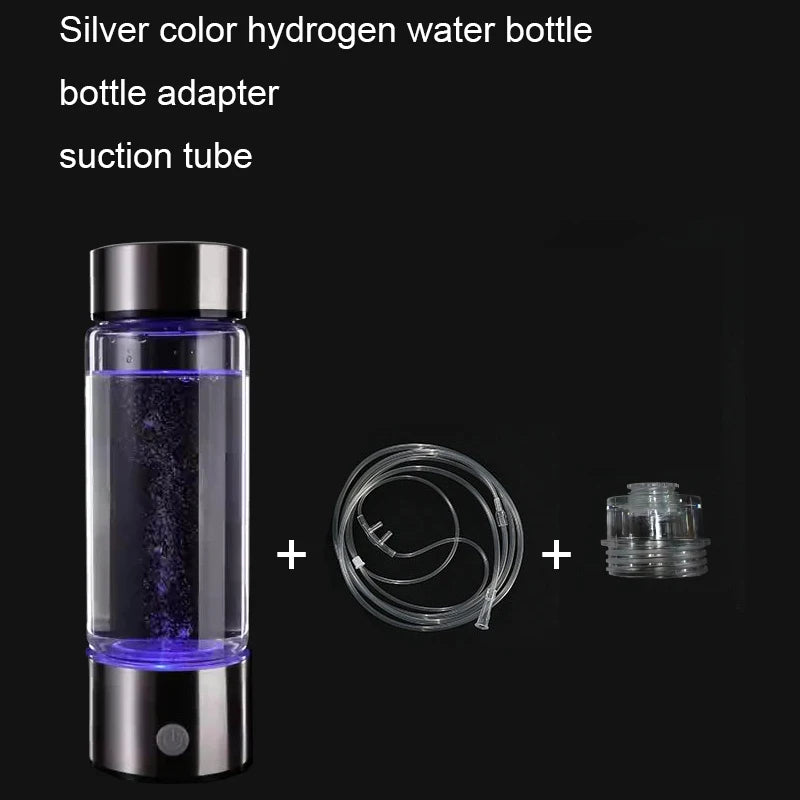 Titanium Portable Hydrogen-Rich Water Cup — Ionizer & ORP Alkaline Water Bottle