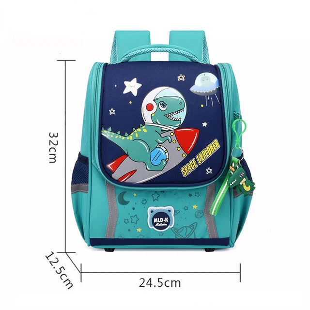 Unicorn School Backpack – Kids Canvas Bag & Size Options