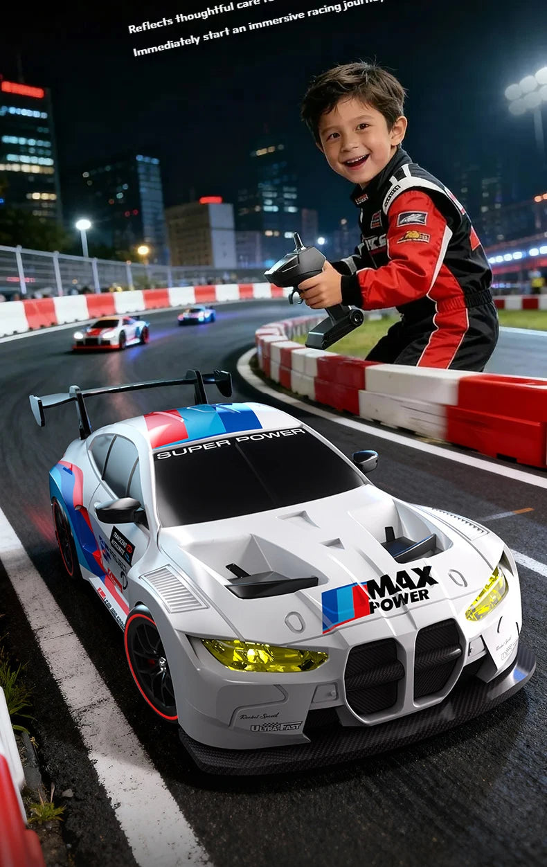 1:24 Scale 4WD RC Drift Car – High Speed Electric Racing Car for Kids & Adults