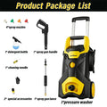 Electric Pressure Washer – Enventor 120V, Four Nozzles