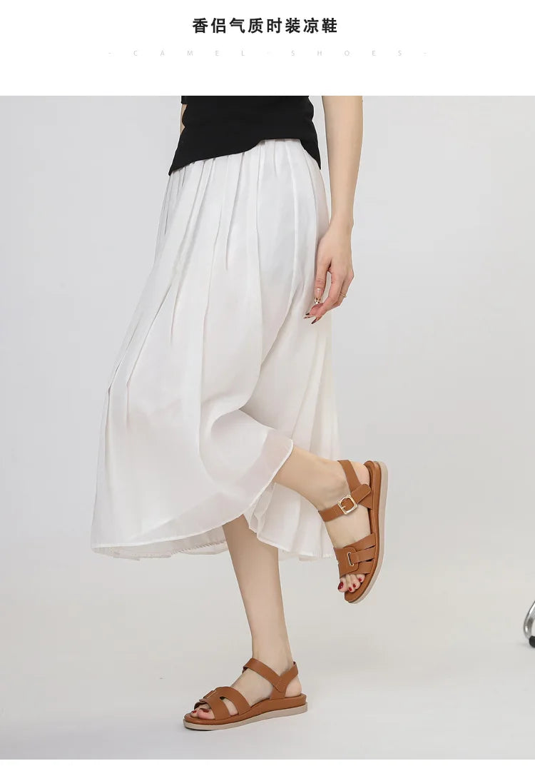 Women's Thick-Sole Summer Sandals – Non-Slip Soft Sole Beach Shoes