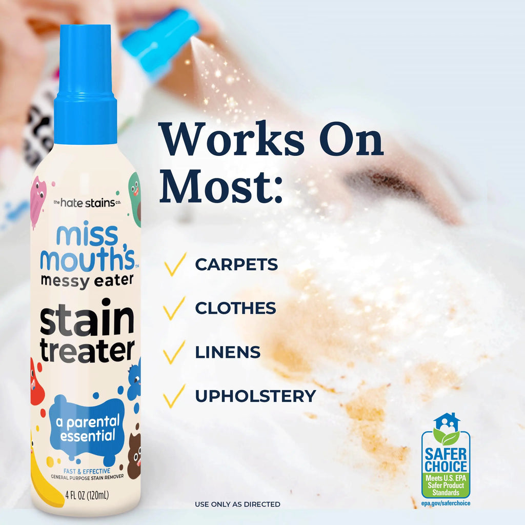 Lift Any Stain Instantly — Fabric Stain Remover Spray | 120ml, Yellow Stain & Decontamination Treatment, Bleach-Free