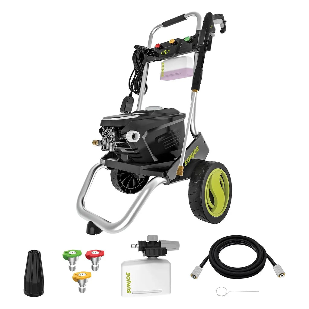 2200 PSI Electric Pressure Washer with Foam Cannon – 1.1 GPM, Turbo Nozzle, 25 Ft Hose