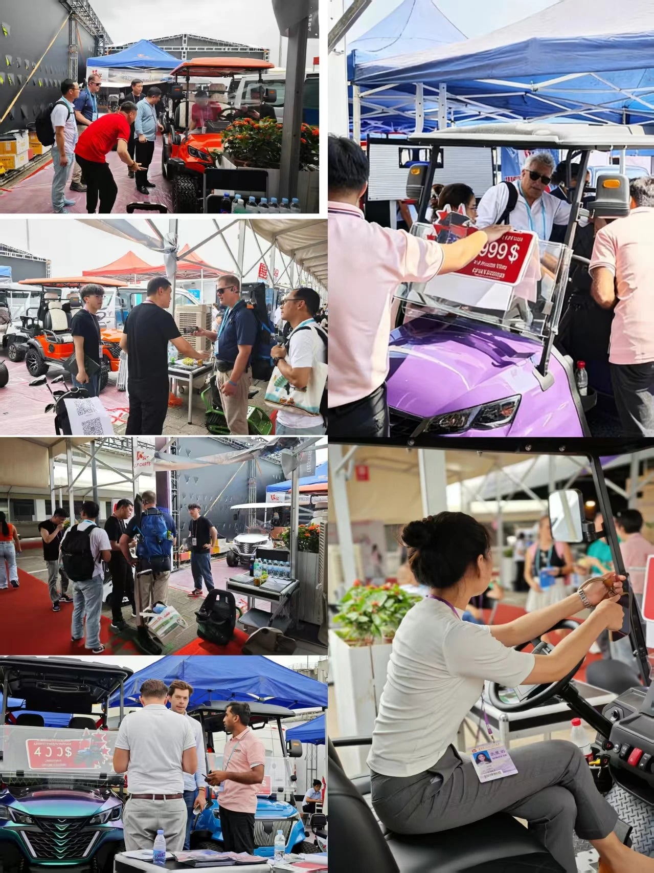 Airo The Most Popular 8-seater Electric Golf Carts in the United States, 6+2-seater Sightseeing Carts, and 8-seater Golf Carts