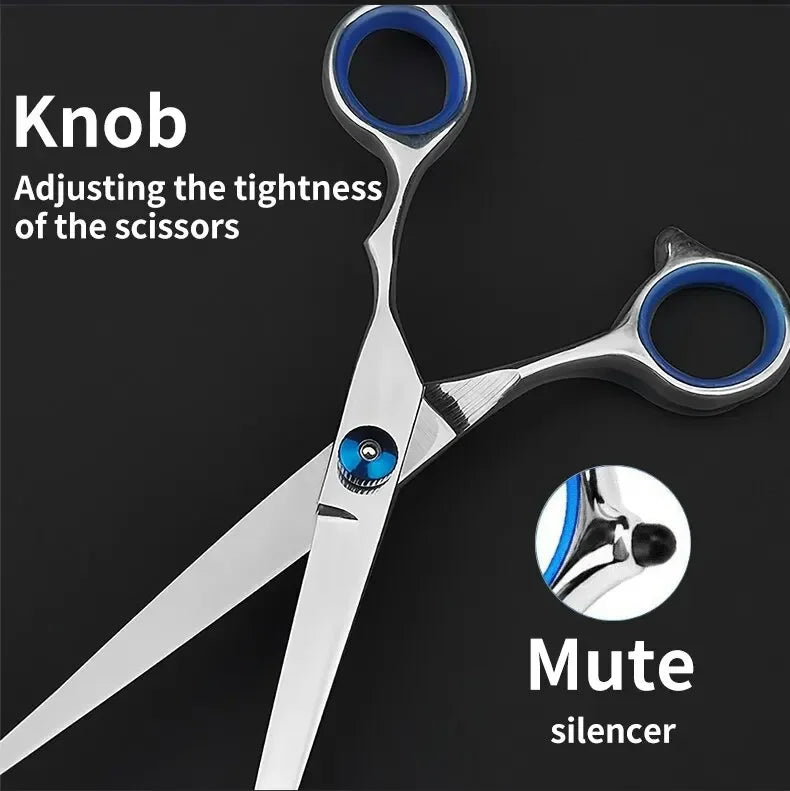 Professional Hairdressing Scissors – Stainless Steel Cutting & Thinning Shears for Home & Salon