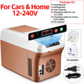 Yannice 15L Portable Mini Fridge — Home & Car Refrigerator with Digital Display & Super Cooling for Camping