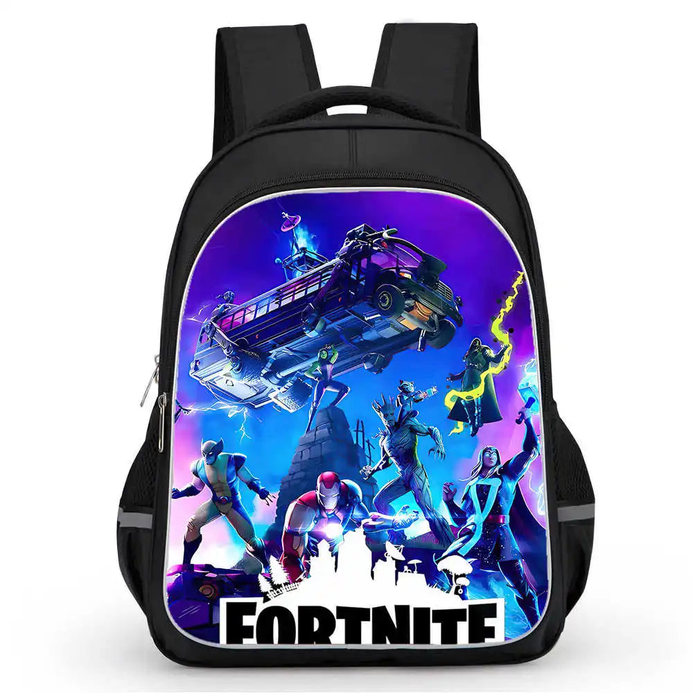Fortnite Backpack – 16-Inch Kids School Bag