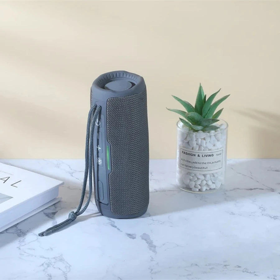Wireless Portable Bluetooth Speaker — 360° Sound, Waterproof & Long Battery Life