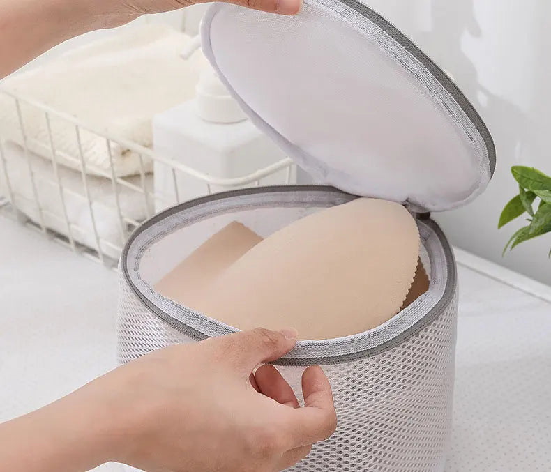 3D Drawstring Mesh Laundry Bag – Anti-Deformation Washing Machine Filter Bag (S/M/XL)
