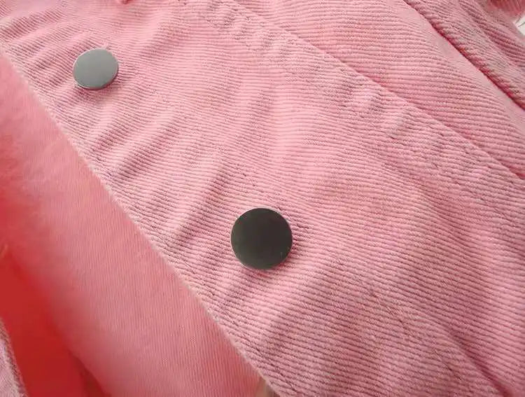 Women's Denim Jacket – Short Casual Jean Coat in Pink, White, Light Blue & Lavender