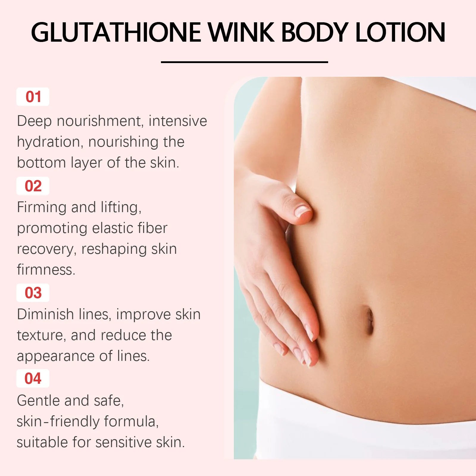 OUHOE Stretch Mark Removal Cream — Postpartum Firming, Anti-Fine Lines & Maternity Body Lotion 80g