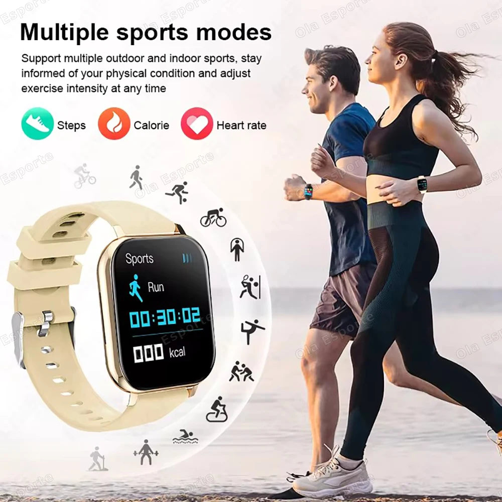Smart Watch 2.01" HD Display | Answer Calls Sport Modes DIY Dial Weather Forecast Smartwatch