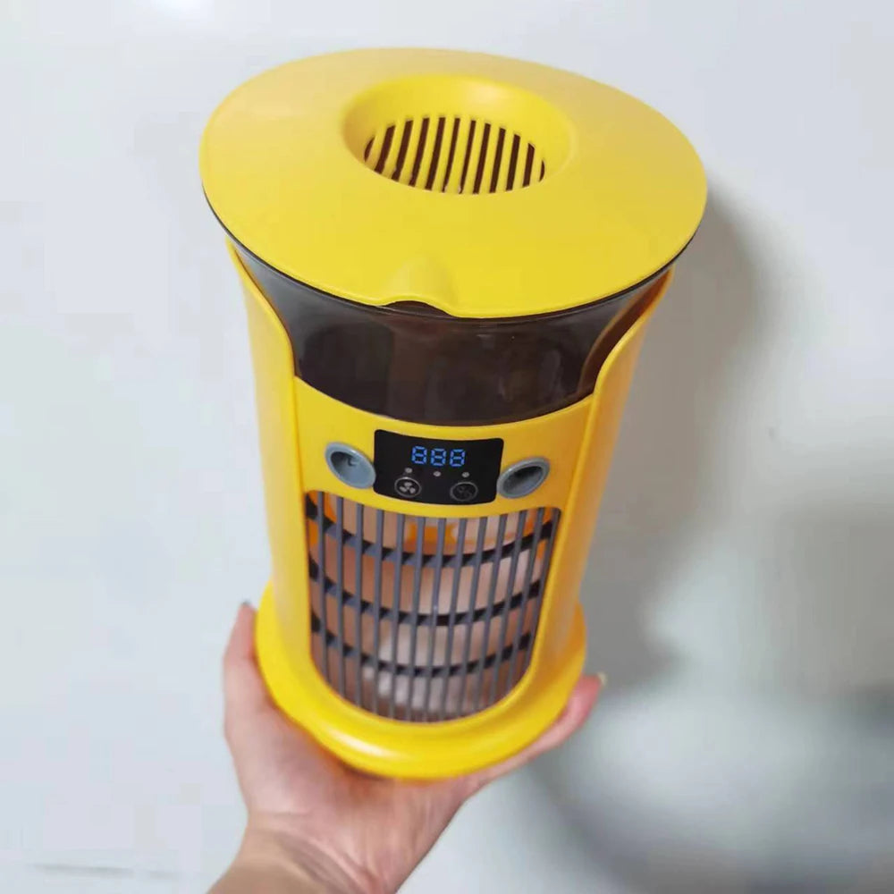 Mute Desktop USB Mini Air Conditioner Fan — Portable Water Mist Cooling Fan with Night Lamp & Humidifier