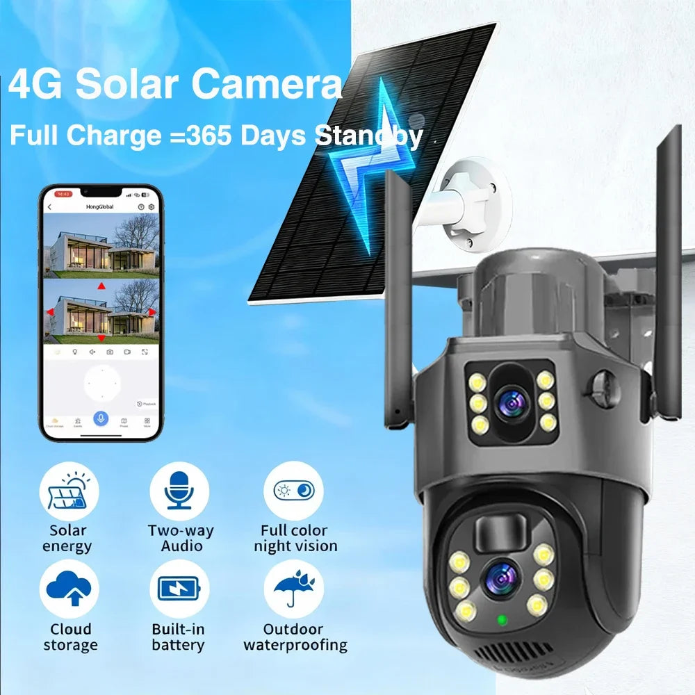 Jaxcam Solar Security Camera – Wi-Fi or 4G Options