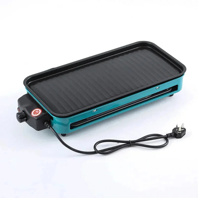 220V 1500W Smokeless Electric BBQ Grill – Korean-Style Indoor Barbecue Rack & Oven