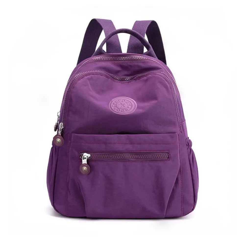 Waterproof Lightweight Mini Rucksack Small Backpack — Casual Student Travel Shoulder Bag