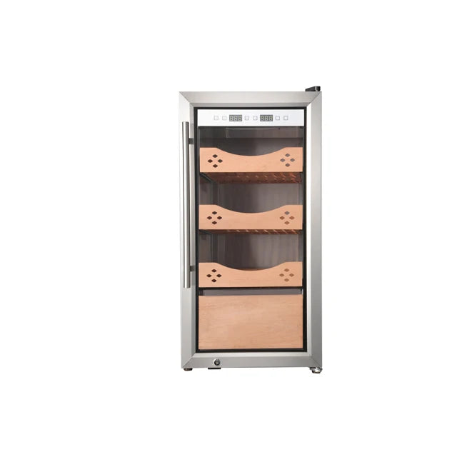 Electric Wine Cooler Outdoor Refrigerator — 63L Waterproof Lockable Lid for Drinks, Wine & Tea