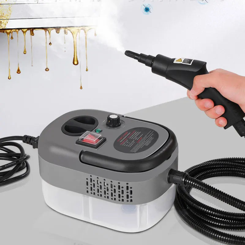 2500W Handheld Steam Cleaner – High Temperature for Air Conditioner, Kitchen Hood & Car (110V/220V)