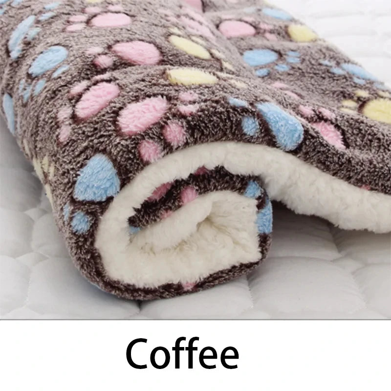 Flannel Pet Sleeping Mat – Soft Dog & Cat Bed Cushion, Puppy Sofa Mattress, Small to Large Dogs