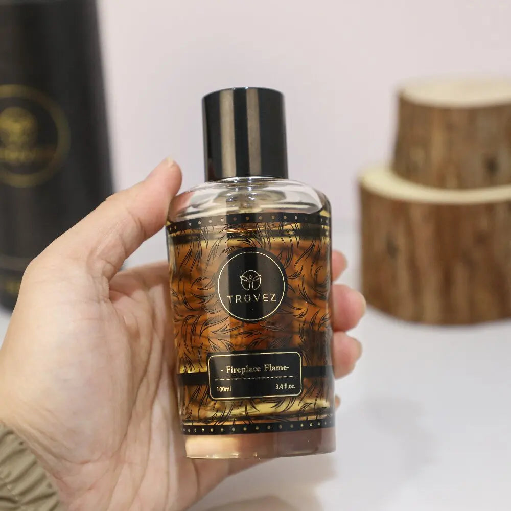 Fireplace Flame EDP 100ml – Smoky Woody Chestnut Vanilla Cologne