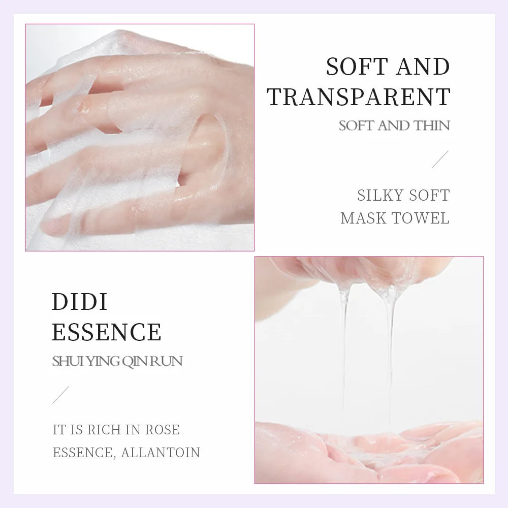 Natural Plant Face Masks — Moisturizing & Firming (8-Pack)