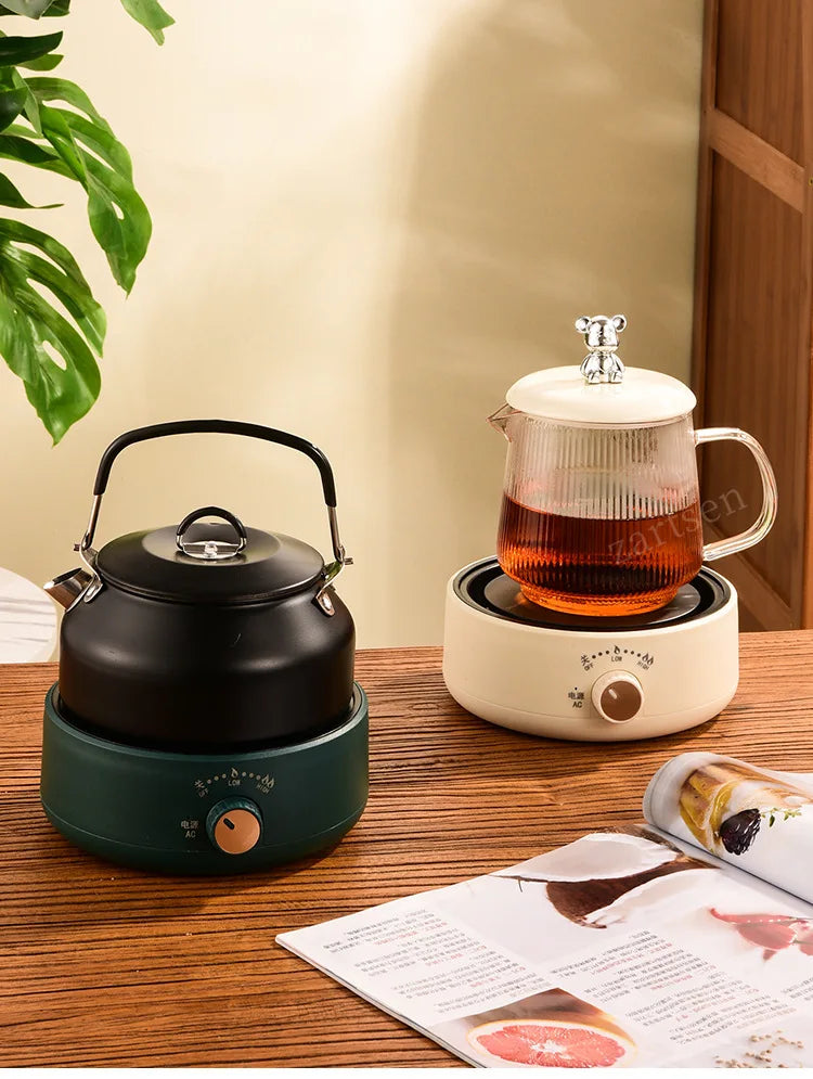 500W Electric Cookware Heating Base — Adjustable Temperature Coffee Stove & Cooking Heater