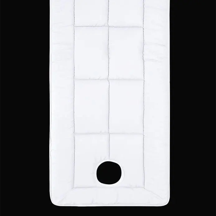 Beauty Salon Massage Bed Mattress Pad – Thickened Anti-Slip Cushion with Face Hole for Spa & Hospital