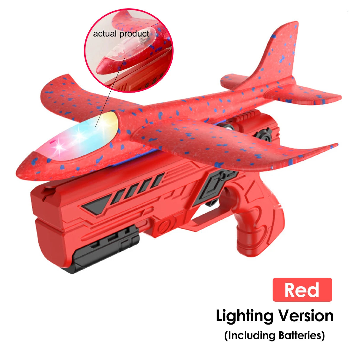 Kids Foam Aircraft Launcher — 10M Catapult Glider Plane Toy for Outdoor Play