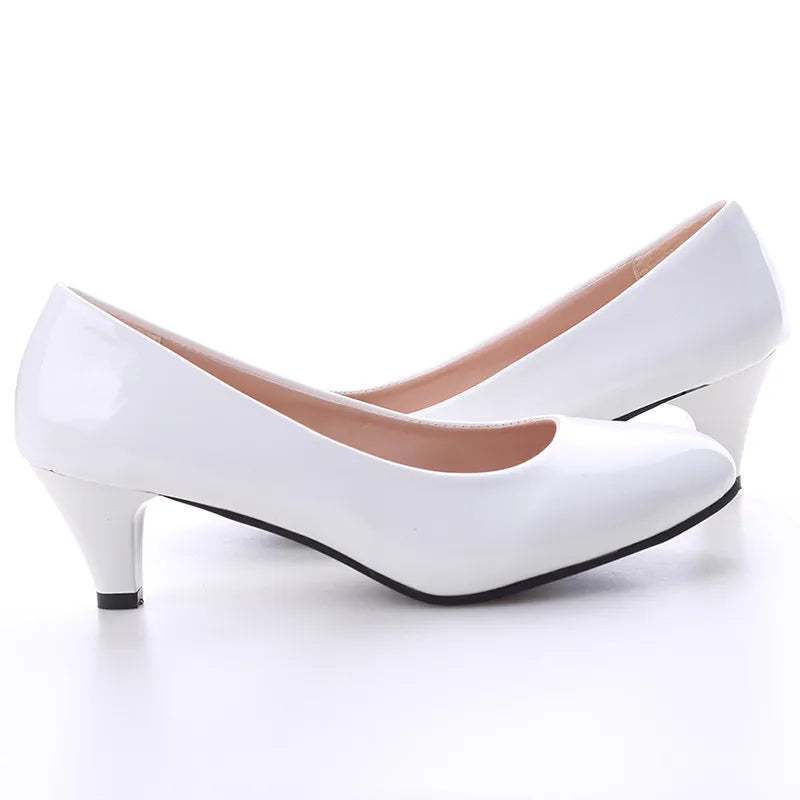 Women's Round-Toe Pumps with 5.5cm Heels