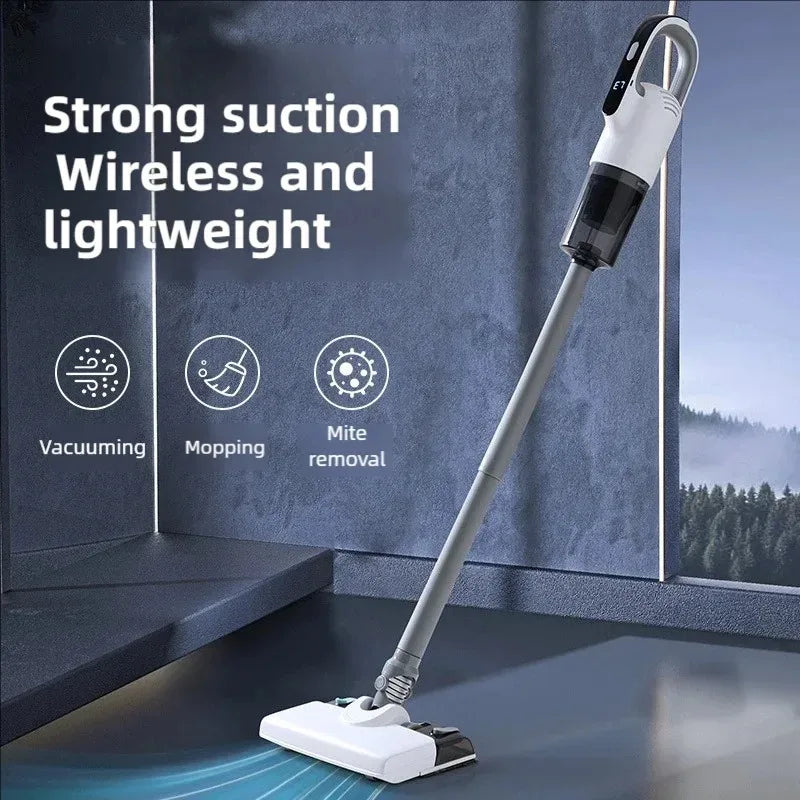 Cordless Vacuum Cleaner – 19000Pa Suction, Detachable Water Tank, 3 Modes for Floor, Carpet & Hardwood