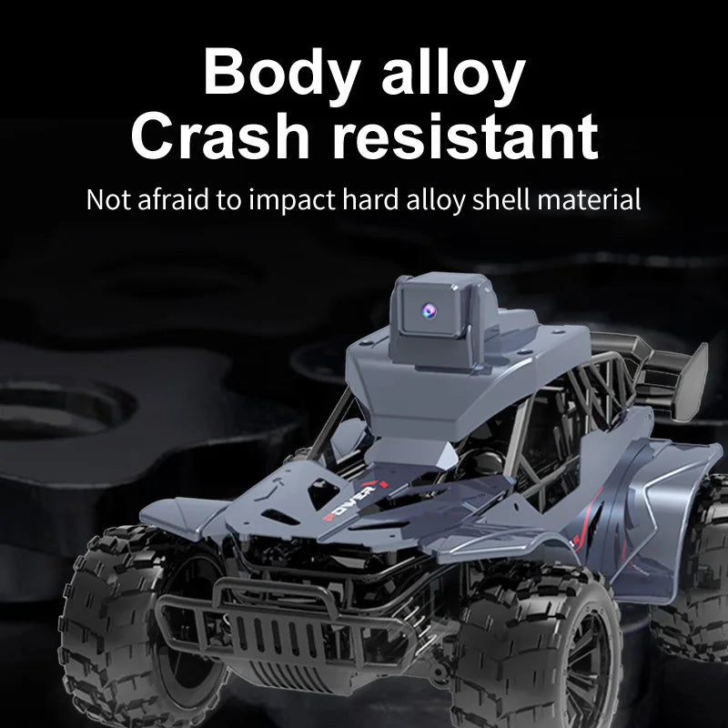 FPV RC Car with Camera & LCD Remote – Real-Time Video Transmission & Voice Chat 2.4G