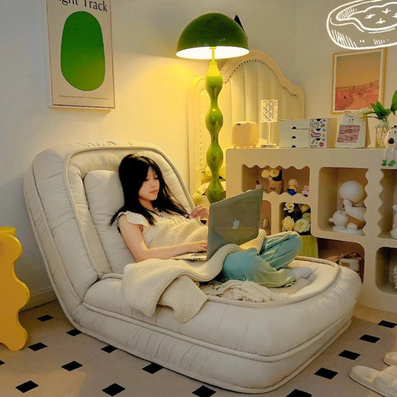 Folding Tatami Floor Sofa with Foam Cushioning