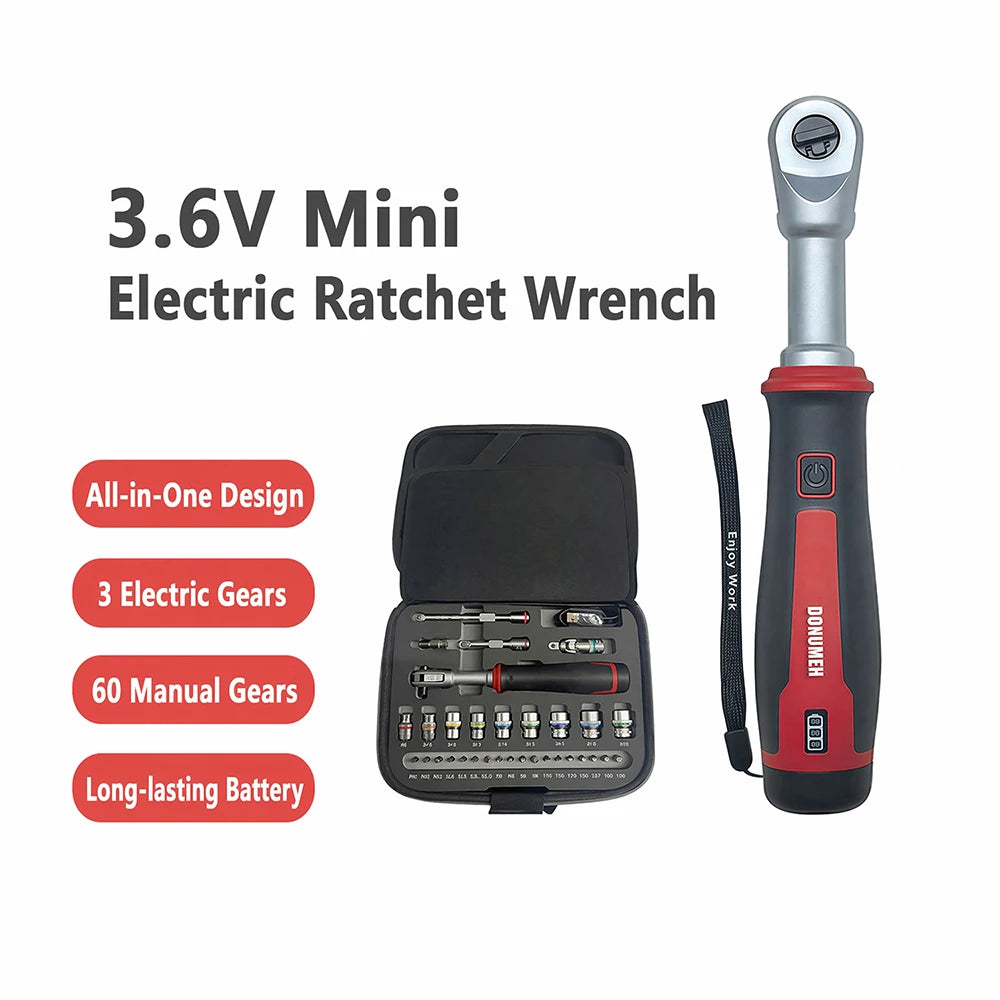 3.6V Rechargeable Electric Ratchet Wrench