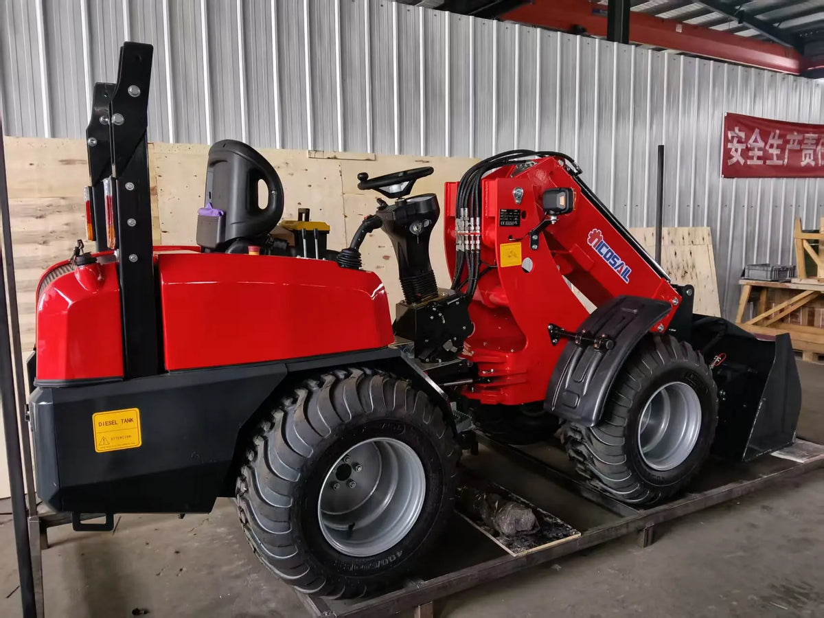 KZL918 Telescopic Compact Wheel Loader – Euro 5 CE Certified Heavy Duty