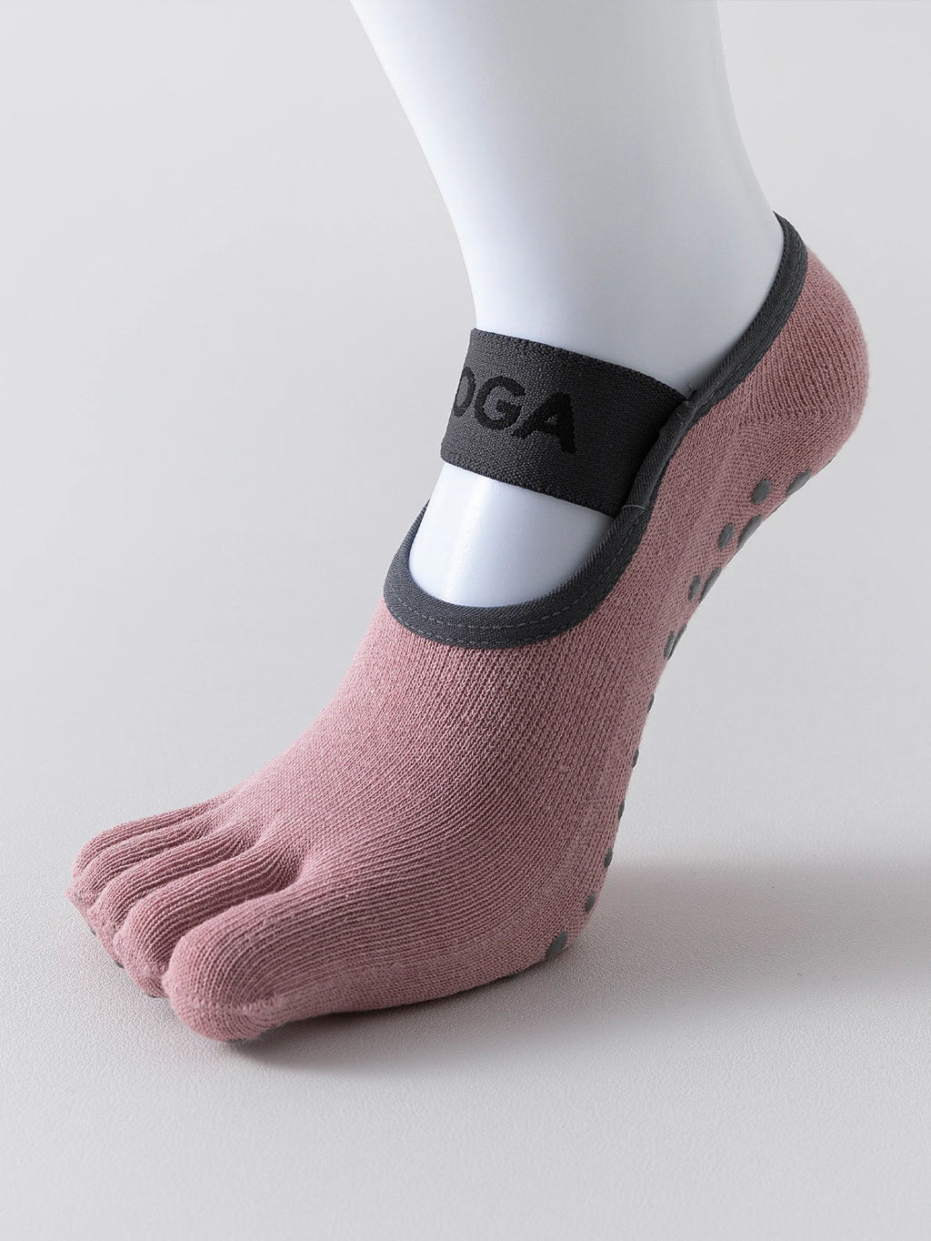 Women's Five-Toe Yoga Socks – Anti-Slip Grip