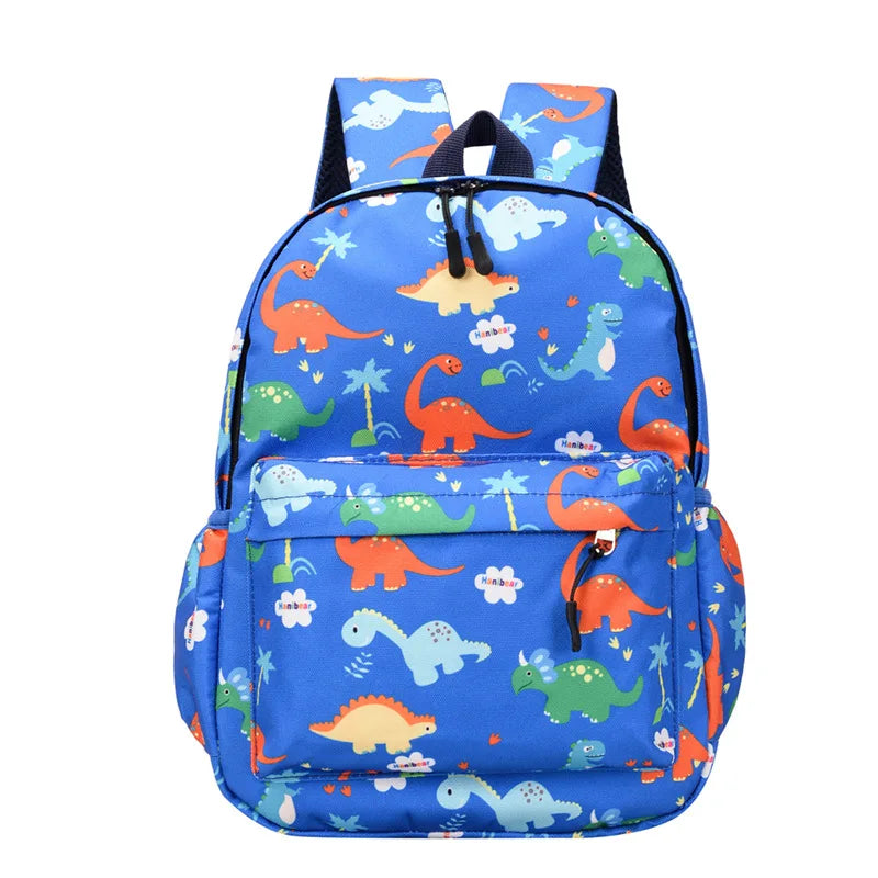 Dinosaur Print Backpack – Kids Kindergarten School Bag
