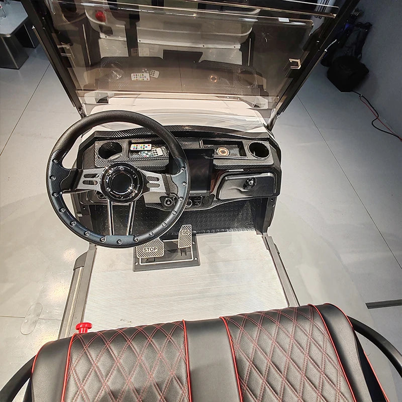 4 / 6 Seat Electric Golf Cart — Club Car Style Off-Road Electric Carrito with G-Wagon Seats & Petrol Option